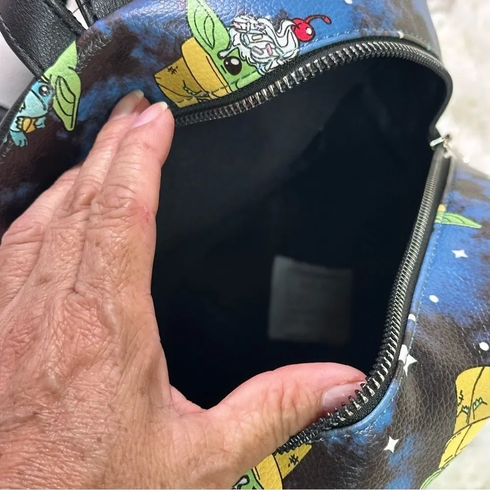 Star Wars Grogu Backpack - Blue and Black